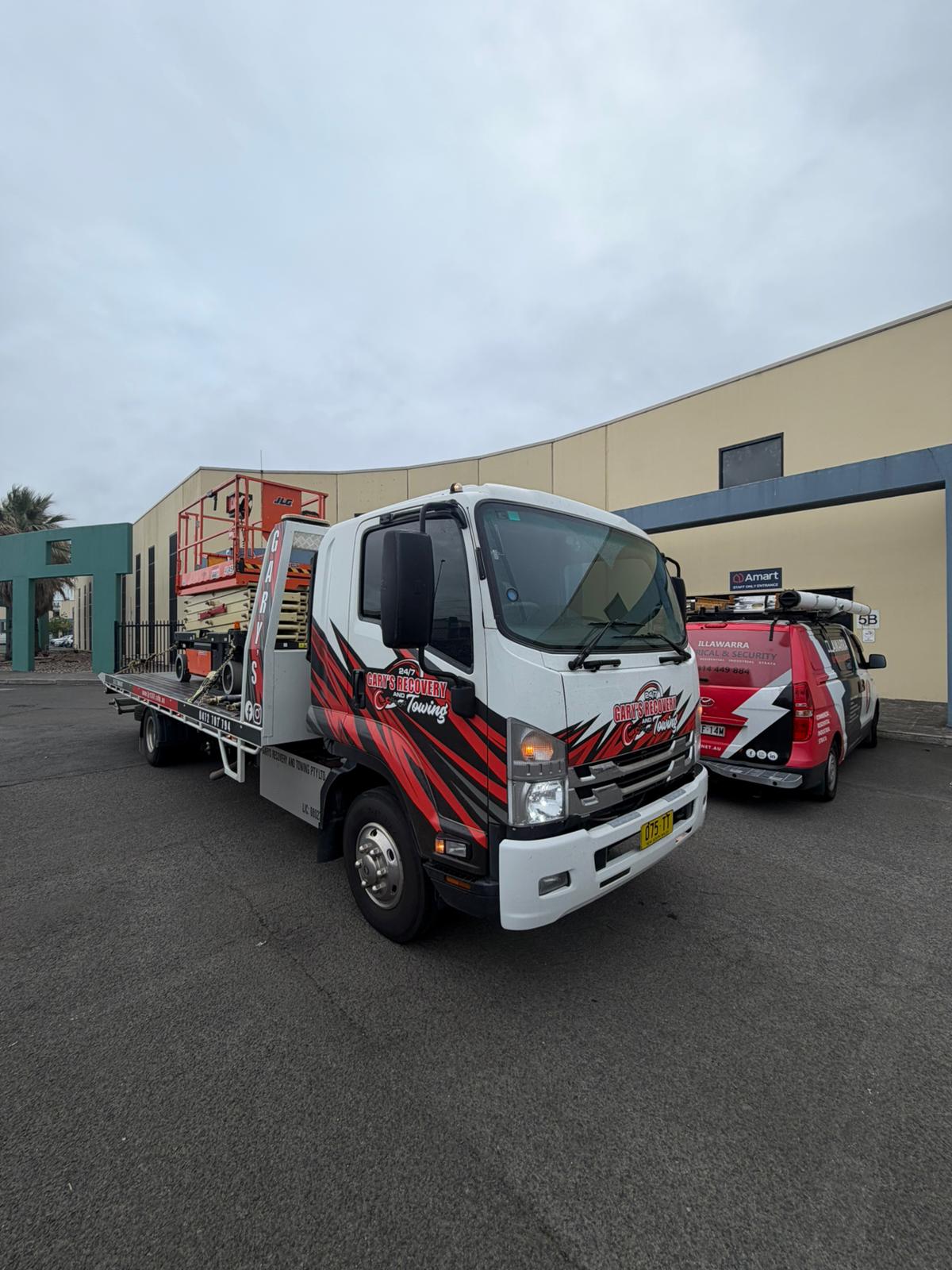 Gary's Recovery & Towing fleet
