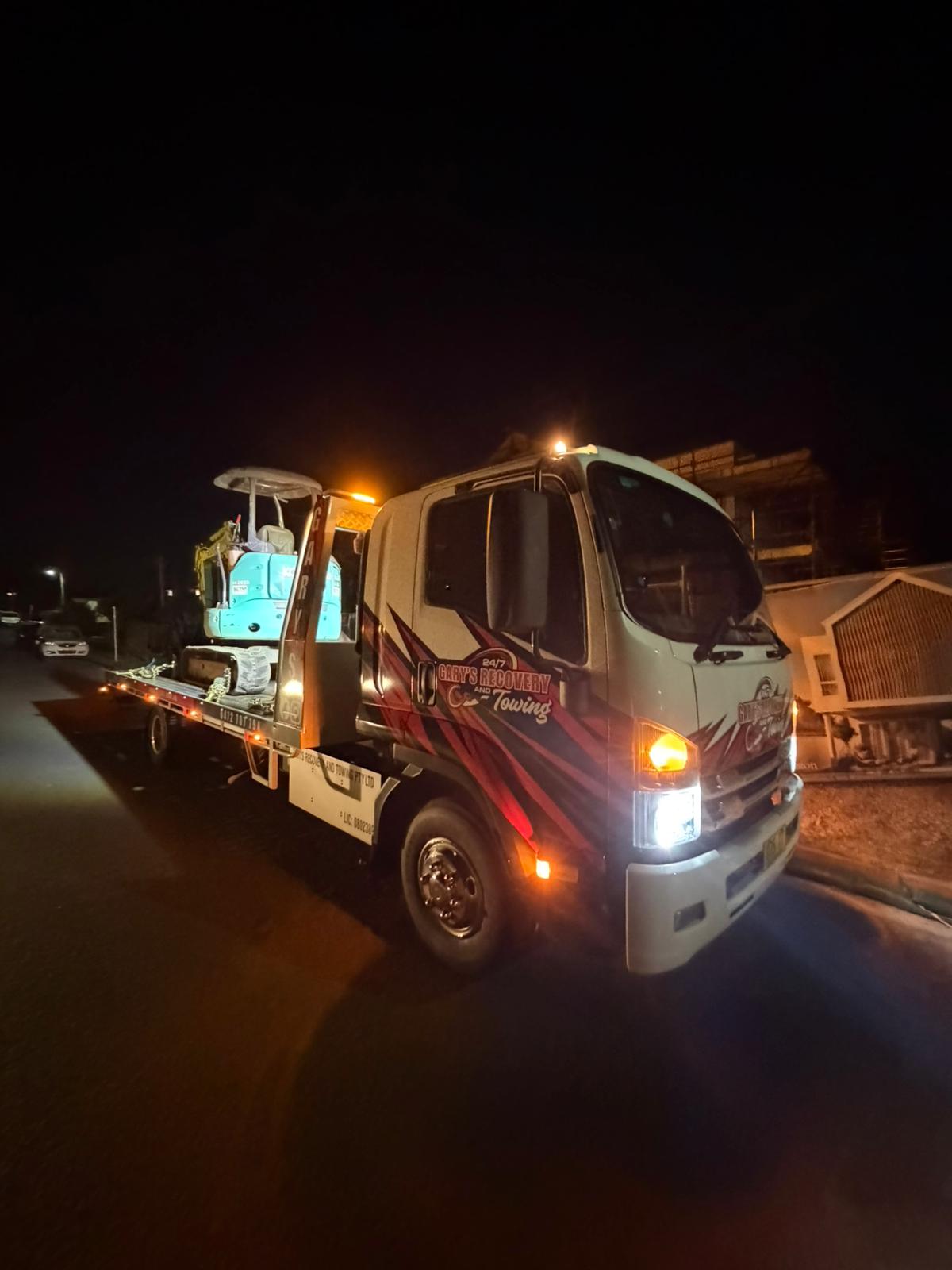 Gary's Recovery & Towing on the road